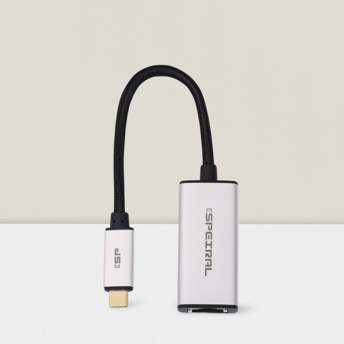 Speiral Usb Type-C To Lan Rj45 Converter Adapter Cable-Giga 1000 Mbps -Spcla 3 Speiral Usb Type-C To Lan Rj45 Converter Adapter Cable-Giga 1000 Mbps -Spcla - Image 3
