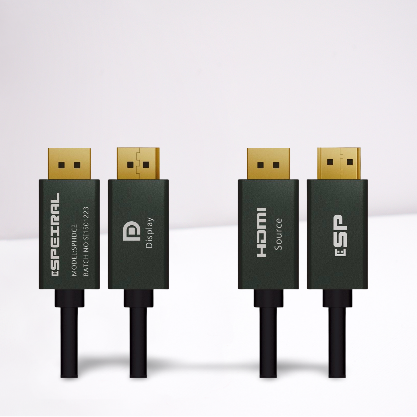 Dp To Hdmi 4K Cable | 4K 60 Hz | Male To Male | Displayport To Hdmi Video Cable Oxygen-Free Copper Cable |Gold- Plated Connector 2 Dp To Hdmi 4K Cable | 4K 60 Hz | Male To Male | Displayport To Hdmi Video Cable Oxygen-Free Copper Cable |Gold- Plated Connector - Image 2
