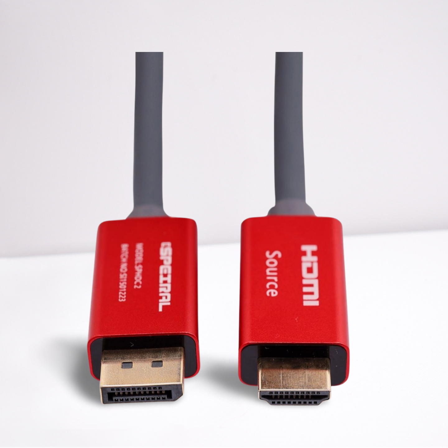 Hdmi To Dp Cable | 4K 60 Hz | Male To Male |Hdmi To Displayport Video Cable Oxygen-Free Copper Cable |Gold- Plated Connector 1 Hdmi To Dp Cable